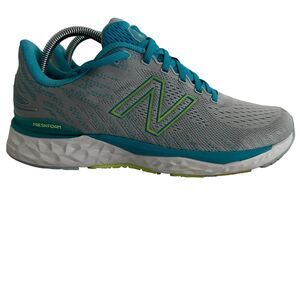 New Balance Fresh Foam X 880 Men Size 10.5 D Grey/Green Running Shoes Sneakers